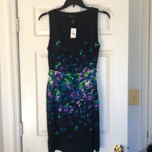 Belted sleeveless dress